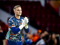 Netherlands goalkeeper Bart Verbruggen during the match between the Netherlands and Bosnia and Herzegovina at the Philips Stadium for the UE...