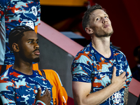 Netherlands forward Wout Weghorst plays during the match between the Netherlands and Bosnia and Herzegovina at the Philips Stadium for the U...