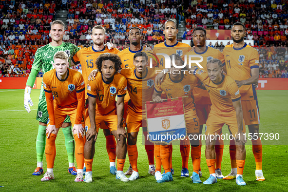 During the match between the Netherlands and Bosnia and Herzegovina at the Philips Stadium for the UEFA Nations League, League A, Group A3,...