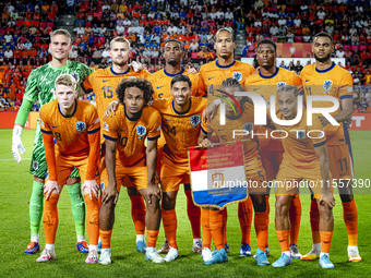 During the match between the Netherlands and Bosnia and Herzegovina at the Philips Stadium for the UEFA Nations League, League A, Group A3,...