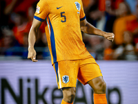 Netherlands defender Nathan Ake plays during the match between the Netherlands and Bosnia and Herzegovina at the Philips Stadium for the UEF...