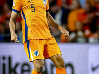 Netherlands defender Nathan Ake plays during the match between the Netherlands and Bosnia and Herzegovina at the Philips Stadium for the UEF...