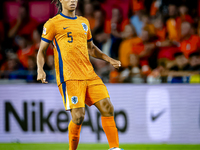 Netherlands defender Nathan Ake plays during the match between the Netherlands and Bosnia and Herzegovina at the Philips Stadium for the UEF...