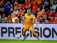 Netherlands defender Nathan Ake plays during the match between the Netherlands and Bosnia and Herzegovina at the Philips Stadium for the UEF...