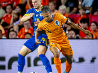 During the match between the Netherlands and Bosnia and Herzegovina at the Philips Stadium for the UEFA Nations League, League A, Group A3,...