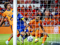 During the match between the Netherlands and Bosnia and Herzegovina at the Philips Stadium for the UEFA Nations League, League A, Group A3,...