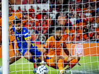 During the match between the Netherlands and Bosnia and Herzegovina at the Philips Stadium for the UEFA Nations League, League A, Group A3,...