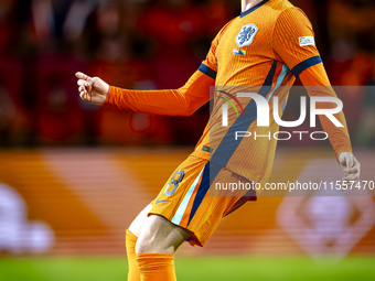 Netherlands midfielder Jerdy Schouten plays during the match between the Netherlands and Bosnia and Herzegovina at the Philips Stadium for t...