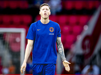 Netherlands forward Wout Weghorst plays during the match between the Netherlands and Bosnia and Herzegovina at the Philips Stadium for the U...