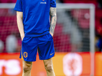 Netherlands forward Wout Weghorst plays during the match between the Netherlands and Bosnia and Herzegovina at the Philips Stadium for the U...