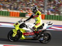 The warm-up session of the San Marino MotoGP Grand Prix takes place at the Misano World Circuit Marco-Simoncelli in Misano Adriatico, Italy,...