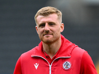 Michael Kelly of Accrington Stanley during the Sky Bet League 2 match between Notts County and Accrington Stanley at Meadow Lane in Nottingh...