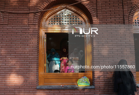 Women offer annual congregational prayers called ''Khoja Digar'' on the 3rd of Rabi-ul-Awwal, the third month of the Islamic calendar, at th...