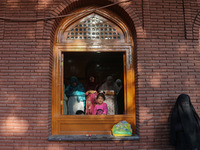 Women offer annual congregational prayers called ''Khoja Digar'' on the 3rd of Rabi-ul-Awwal, the third month of the Islamic calendar, at th...