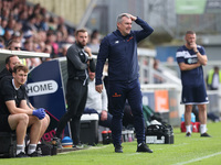 FC Halifax Town manager Chris Millington during the Vanarama National League match between Hartlepool United and FC Halifax Town at Victoria...