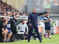 FC Halifax Town manager Chris Millington during the Vanarama National League match between Hartlepool United and FC Halifax Town at Victoria...