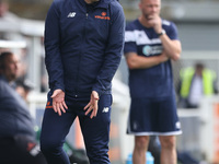 FC Halifax Town manager Chris Millington during the Vanarama National League match between Hartlepool United and FC Halifax Town at Victoria...