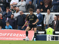 FC Halifax Town's Adam Senior is in action during the Vanarama National League match between Hartlepool United and FC Halifax Town at Victor...