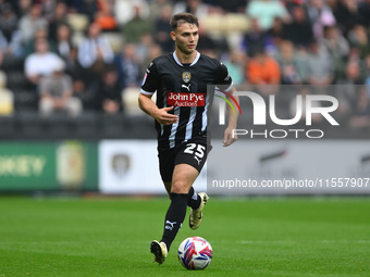 Nicholas Tsaroulla of Notts County during the Sky Bet League 2 match between Notts County and Accrington Stanley at Meadow Lane in Nottingha...