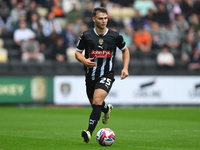 Nicholas Tsaroulla of Notts County during the Sky Bet League 2 match between Notts County and Accrington Stanley at Meadow Lane in Nottingha...