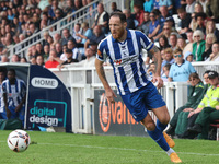 Hartlepool United's Tom Parkes is in action during the Vanarama National League match between Hartlepool United and FC Halifax Town at Victo...