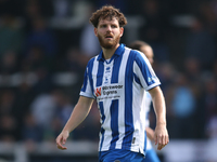 Hartlepool United's Anthony Mancini during the Vanarama National League match between Hartlepool United and FC Halifax Town at Victoria Park...