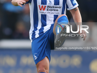 Hartlepool United's David Ferguson during the Vanarama National League match between Hartlepool United and FC Halifax Town at Victoria Park...