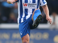 Hartlepool United's David Ferguson during the Vanarama National League match between Hartlepool United and FC Halifax Town at Victoria Park...