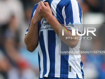 Hartlepool United's Anthony Mancini during the Vanarama National League match between Hartlepool United and FC Halifax Town at Victoria Park...