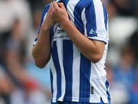 Hartlepool United's Anthony Mancini during the Vanarama National League match between Hartlepool United and FC Halifax Town at Victoria Park...