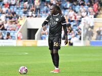 Idris Odutayo (30 Bromley) prepares to take a free kick during the Sky Bet League 2 match between Colchester United and Bromley at the Westo...