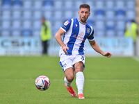 Ellis Landolo (3 Colchester United) passes the ball during the Sky Bet League 2 match between Colchester United and Bromley at the Weston Ho...