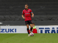 Walsall's captain Taylor Allen during the first half of the Sky Bet League 2 match between MK Dons and Walsall at Stadium MK in Milton Keyne...