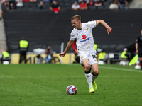 Milton Keynes Dons' Joe Tomlinson during the second half of the Sky Bet League 2 match between MK Dons and Walsall at Stadium MK in Milton K...