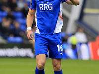 Charlie Raglan of Oldham Athletic Association Football Club during the Vanarama National League match between Oldham Athletic and Southend U...