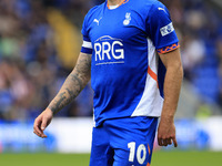 Tom Conlon of Oldham Athletic Association Football Club during the Vanarama National League match between Oldham Athletic and Southend Unite...