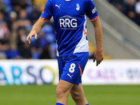 Josh Lundstram of Oldham Athletic Association Football Club during the Vanarama National League match between Oldham Athletic and Southend U...