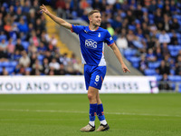 Josh Lundstram of Oldham Athletic Association Football Club during the Vanarama National League match between Oldham Athletic and Southend U...