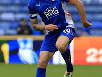 Tom Conlon of Oldham Athletic Association Football Club during the Vanarama National League match between Oldham Athletic and Southend Unite...