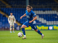 Oldham Athletic's Reagan Ogle during the Vanarama National League match between Oldham Athletic and Southend United at Boundary Park in Oldh...