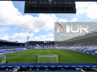 A general view of the ground during the FA Women's Championship match between Birmingham City and Sunderland at St Andrews @ Knighthead Park...