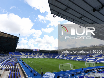 A general view of the ground during the FA Women's Championship match between Birmingham City and Sunderland at St Andrews @ Knighthead Park...