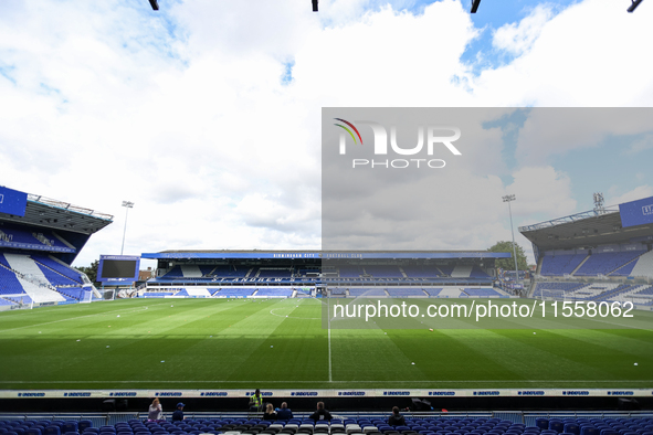 A general view of the ground during the FA Women's Championship match between Birmingham City and Sunderland at St Andrews @ Knighthead Park...