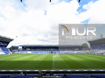 A general view of the ground during the FA Women's Championship match between Birmingham City and Sunderland at St Andrews @ Knighthead Park...