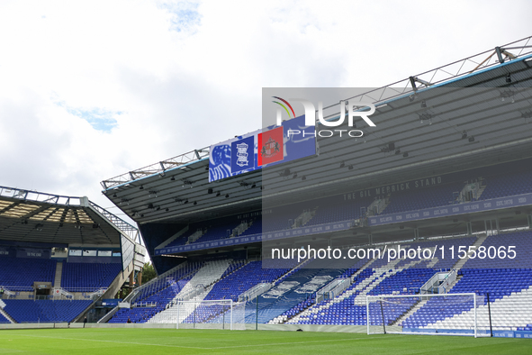 A general view of the ground during the FA Women's Championship match between Birmingham City and Sunderland at St Andrews @ Knighthead Park...