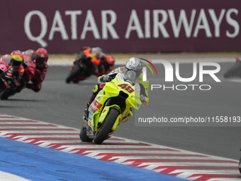 Fabio Di Giannantonio during the Gran Premio Red Bull di San Marino e della Riviera di Rimini Grand Prix Race MotoGP on Sunday at Misano Wor...