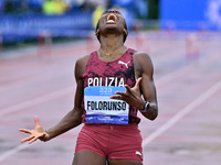 Ayomide Folorunso of Italy participates in the Grand Prix Brescia 2024 in Brescia, Italy, on September 8, 2024. (