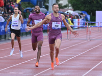 Rasmus Magi of Estonia participates in the Grand Prix Brescia 2024 in Brescia, Italy, on September 8, 2024. (