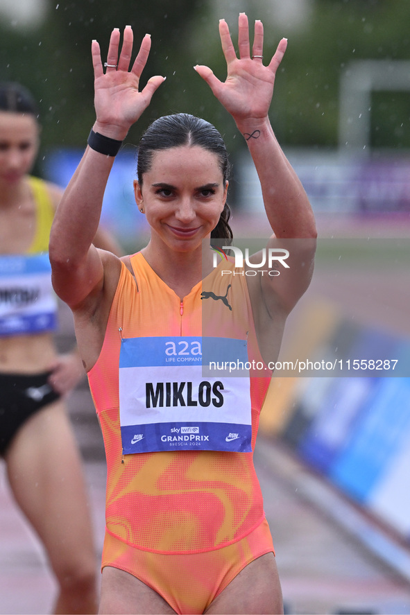 Andrea Milos of Romania participates in the Grand Prix Brescia 2024 in Brescia, Italy, on September 8, 2024. 