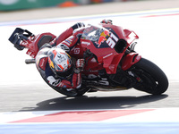 Pedro Acosta of Spain and Red Bull GASGAS Tech3 rides on track during the Race of MotoGP of San Marino at Misano World Circuit in Misano Adr...